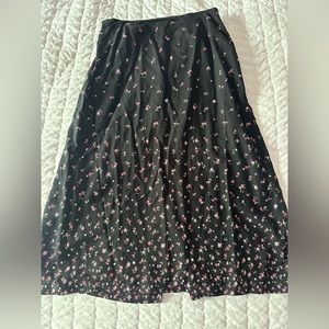 Flower Long Skirt !